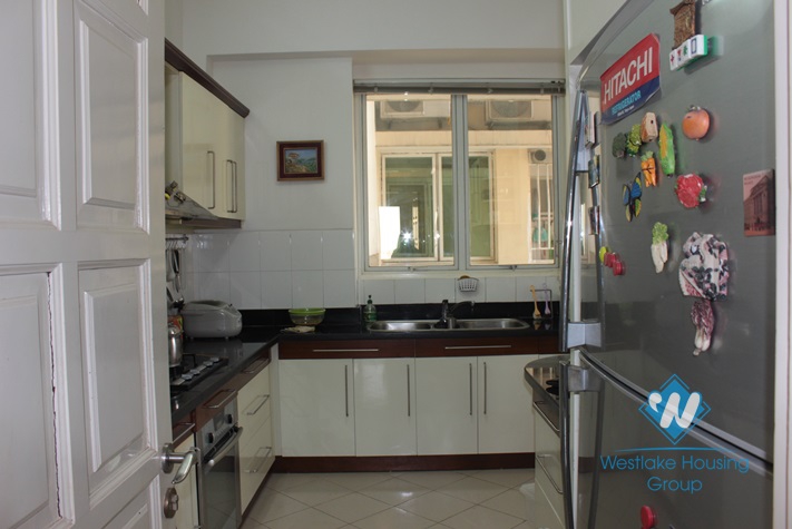 Apartment with 4 bedrooms available for lease in Ciputra, Tay Ho, Hanoi